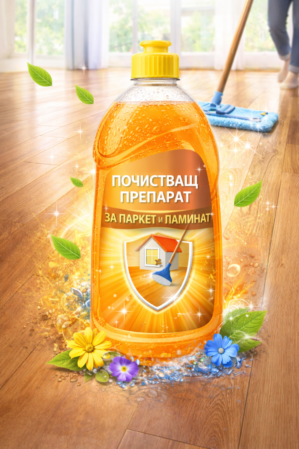 Почистващ препарат MEDIX Parquet & Laminate Flowers