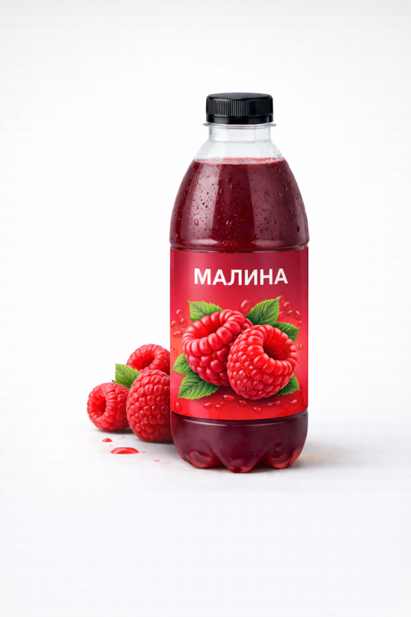 Негазирана напитка Малина