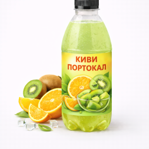 Негазирана напитка Киви и Портокал