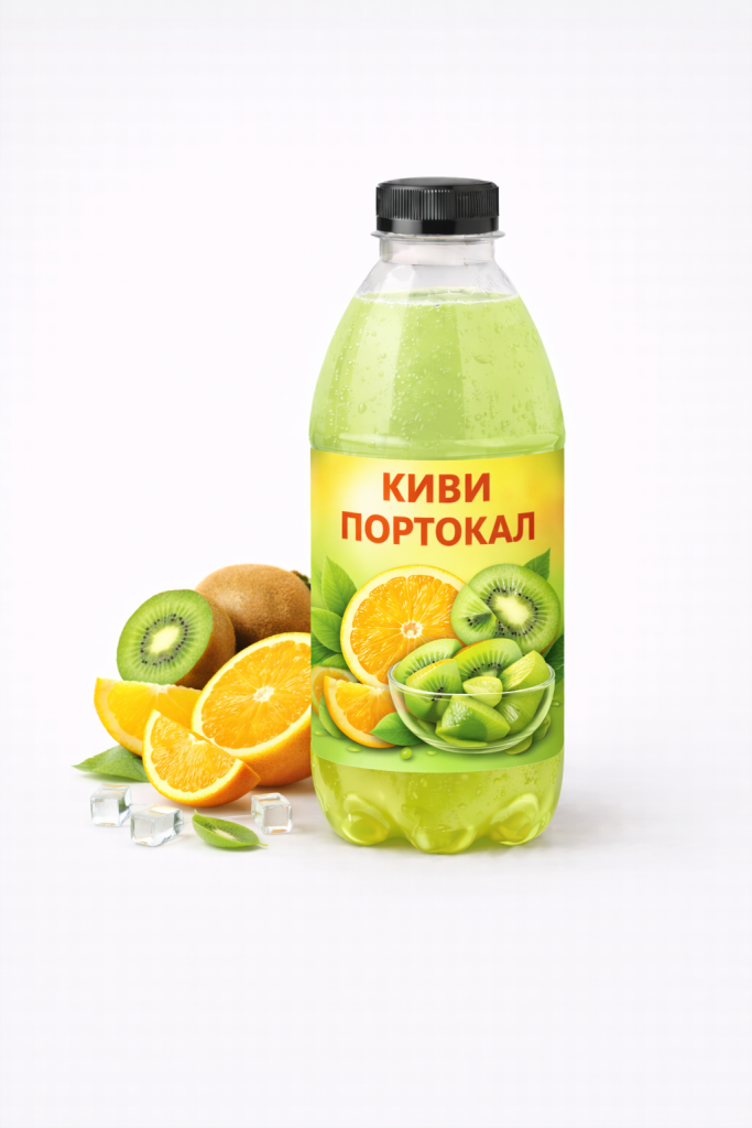 Негазирана напитка Киви и Портокал