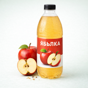 Газирана напитка Ябълка