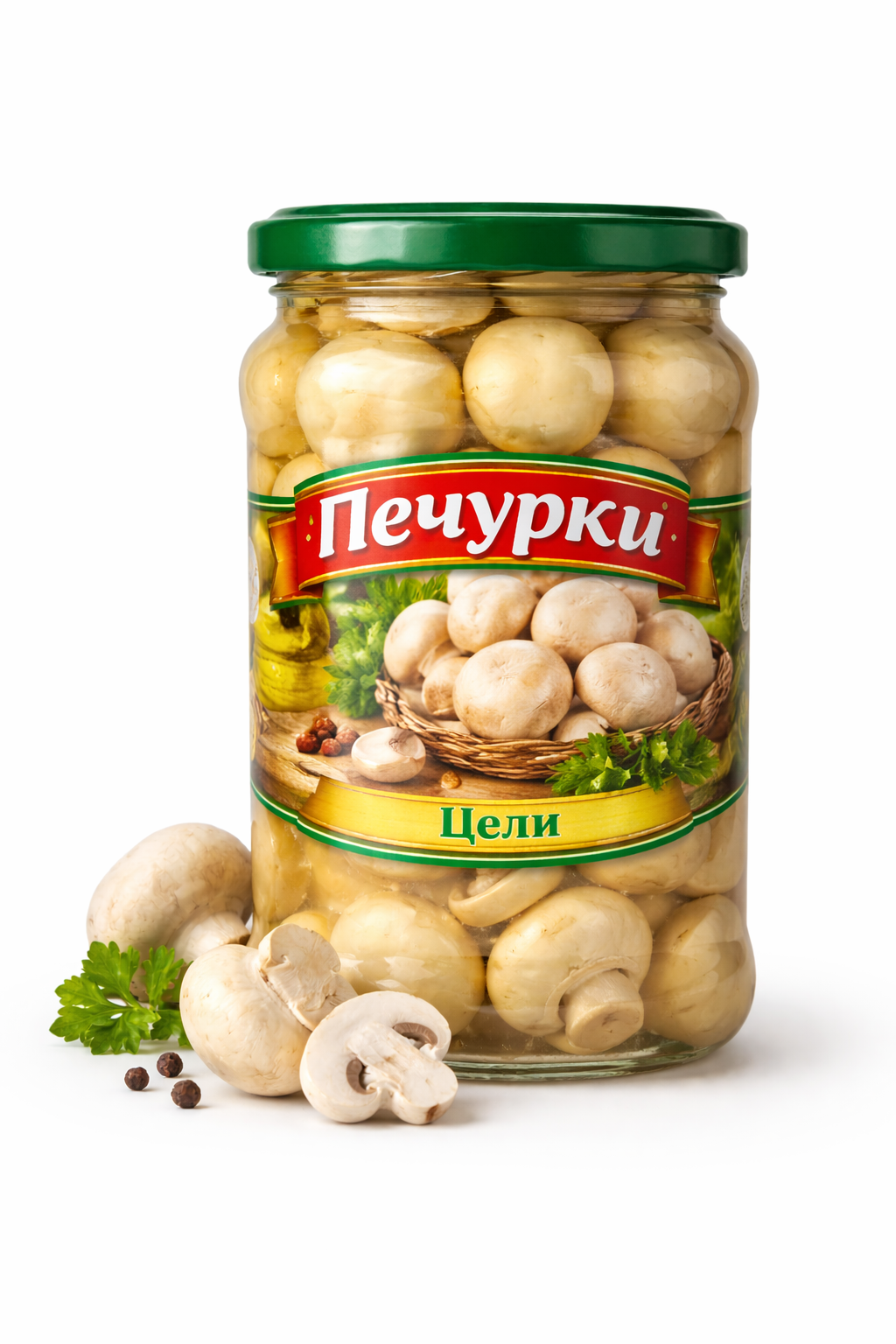 консервирани Печурки